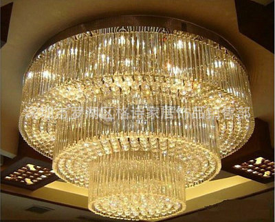 深圳市羅湖區格詩家居飾品銷售部 承接樣板房與宴會廳水晶燈定制服務